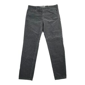 Adriano Goldschmied‎ Corduroy The Stevie Ankle Pants size 32R Gray